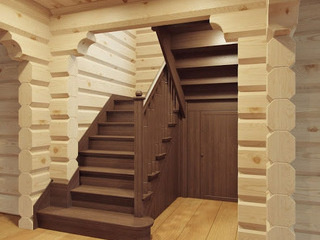 Этапы, из которых состоит производство деревянных лестниц